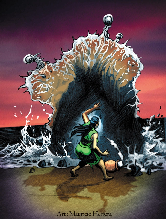 Ilustración de la baraja Liberen el cuero